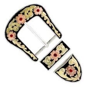 BLACK CANYON 3 PCS BUCKLE SETS, MULTI-COLOR